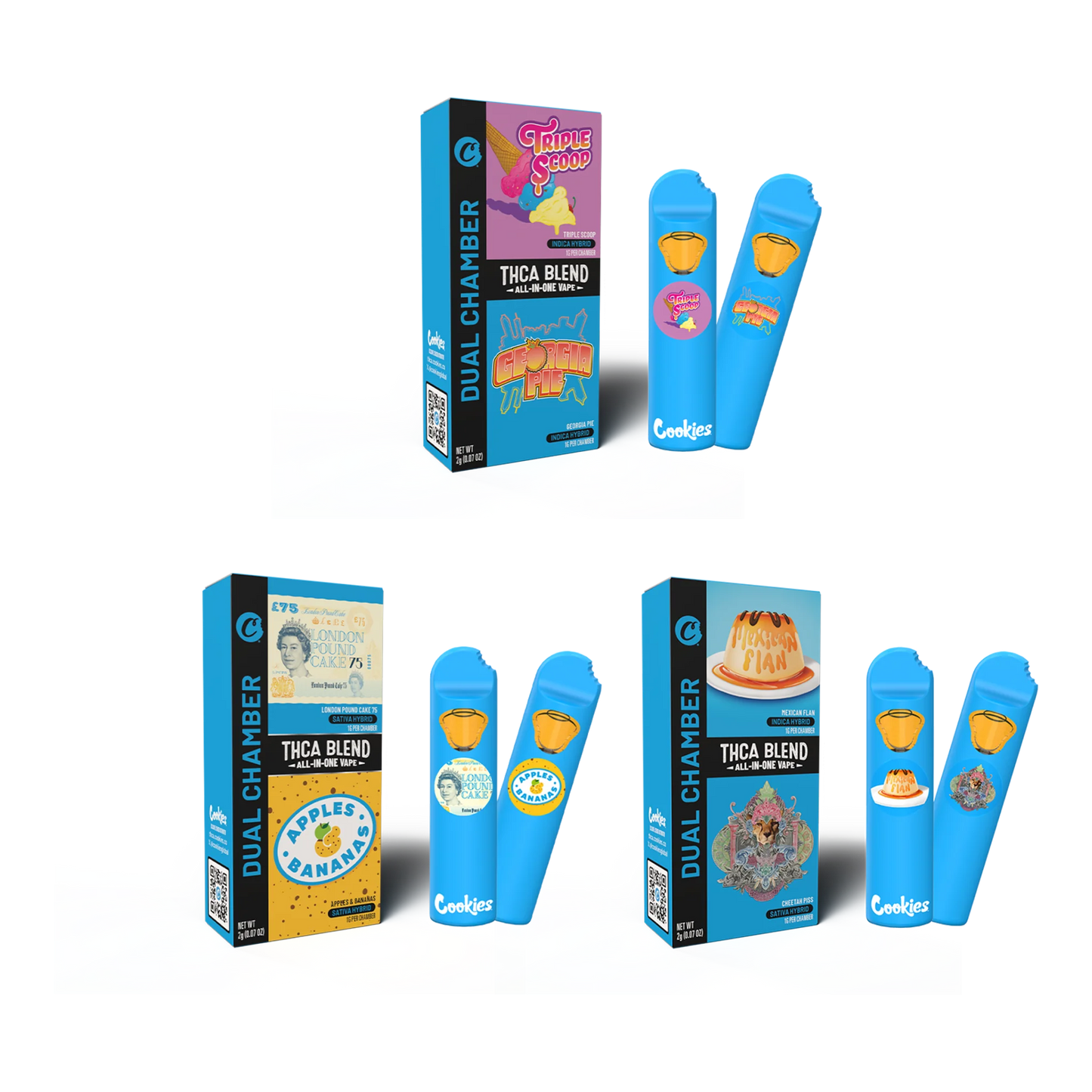 Cookies Dual Chamber x3 Pack