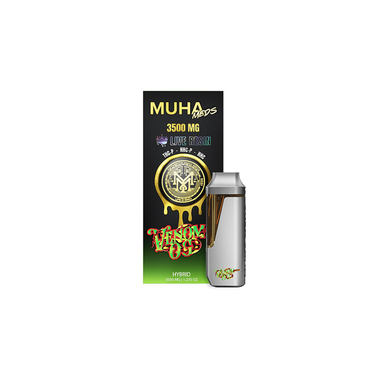 Muha Meds Live Resin Disposable 3.5g