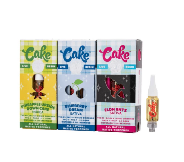 CAKE 2.0 TKO LD D8 CARTRIDGE 2G